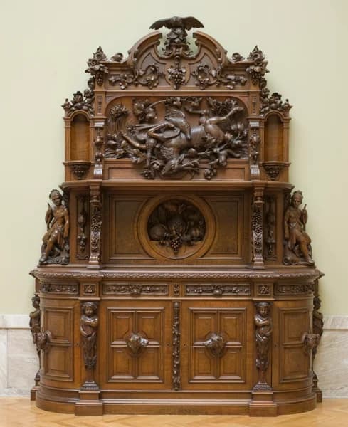 Американский буфет из ореха
